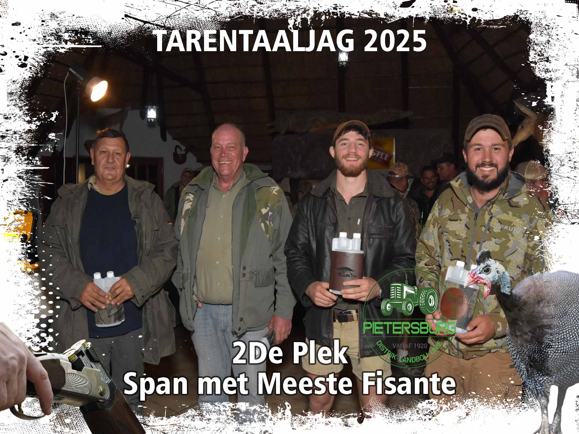 2de plek: meeste fisante